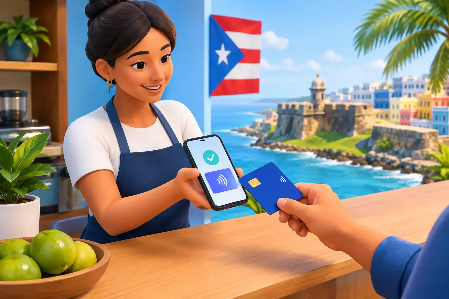 Aceptar tarjetas sin terminal física en Puerto Rico