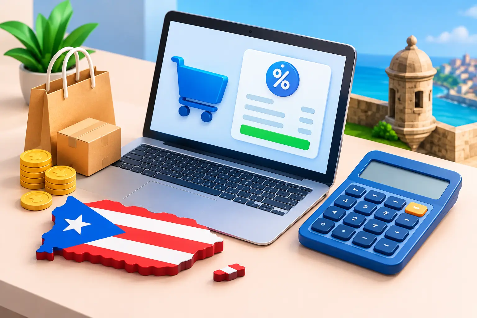 Cómo calcular IVU automáticamente en Puerto Rico